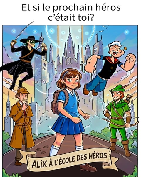 Alix à l'école des héros