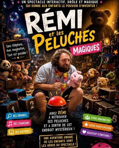 Rémi et les peluches magiques