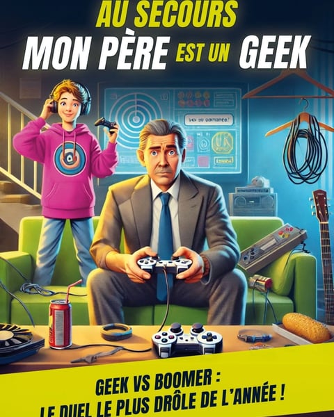 Au secours mon père est un geek