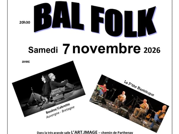 Bouèze-Cabrette et La P'tite Bastringue, bal folk